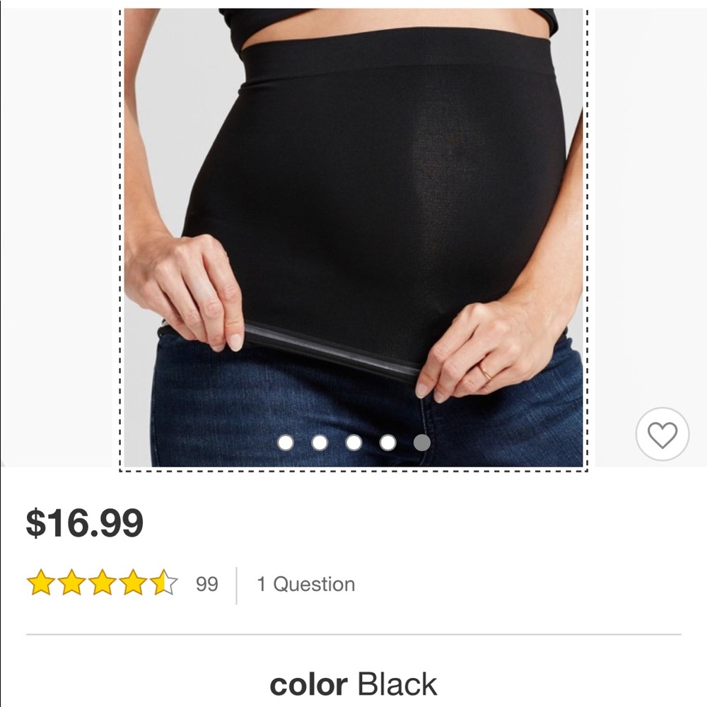 Black belly band